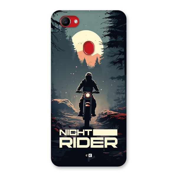 Night Rider Back Case for Oppo F7