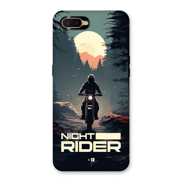 Night Rider Back Case for Oppo K1