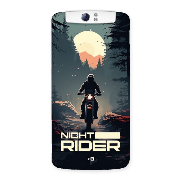 Night Rider Back Case for Oppo N1