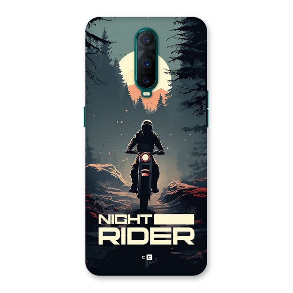 Night Rider Back Case for Oppo R17 Pro