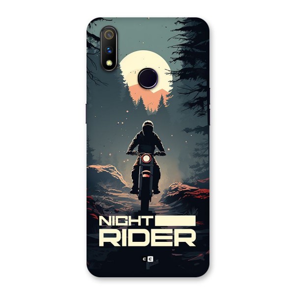 Night Rider Back Case for Realme 3 Pro