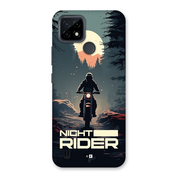 Night Rider Back Case for Realme C21