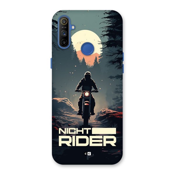 Night Rider Back Case for Realme Narzo 10A