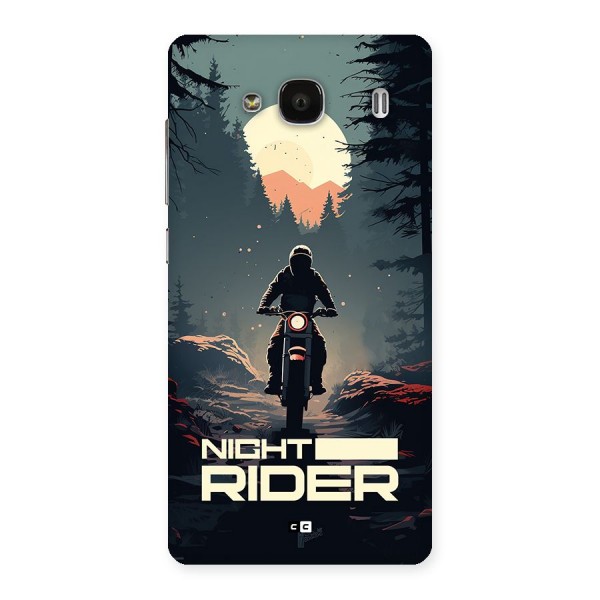 Night Rider Back Case for Redmi 2 Prime