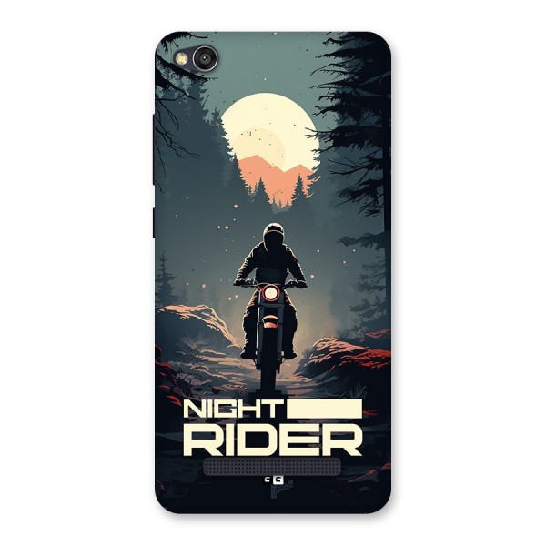 Night Rider Back Case for Redmi 4A