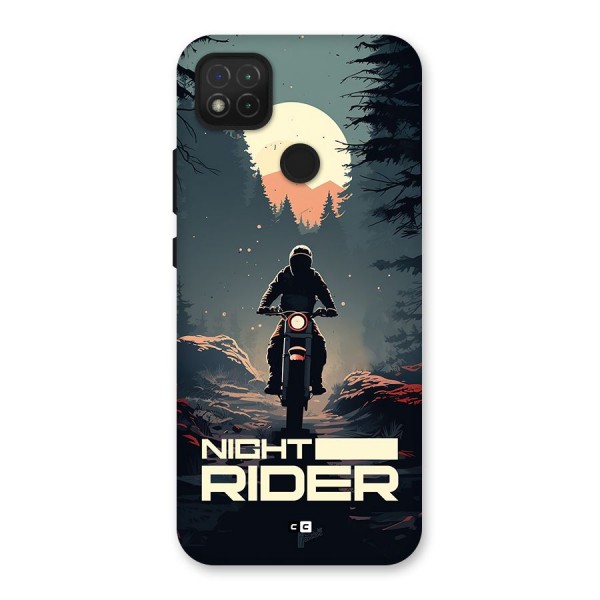 Night Rider Back Case for Redmi 9