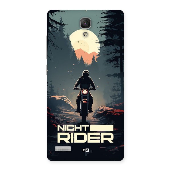 Night Rider Back Case for Redmi Note