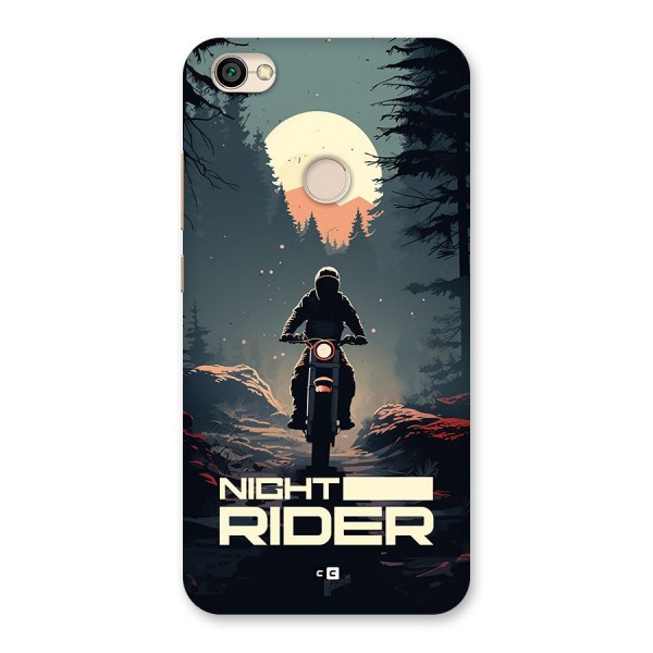 Night Rider Back Case for Redmi Y1 2017