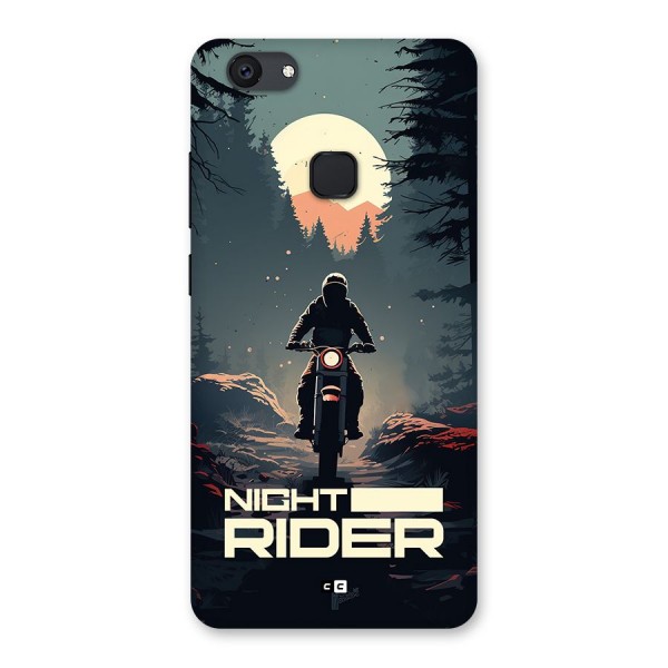 Night Rider Back Case for Vivo V7 Plus