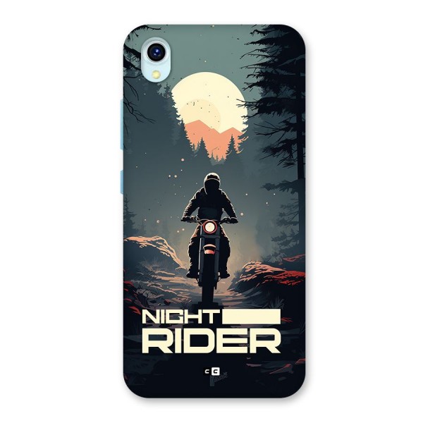 Night Rider Back Case for Vivo Y1s