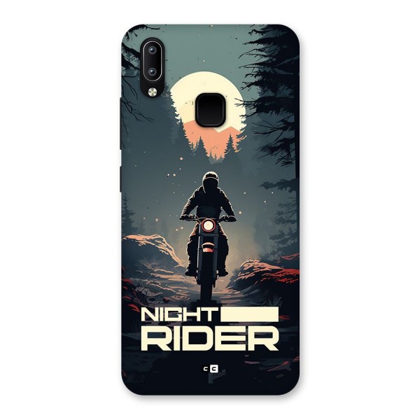 Night Rider Back Case for Vivo Y93