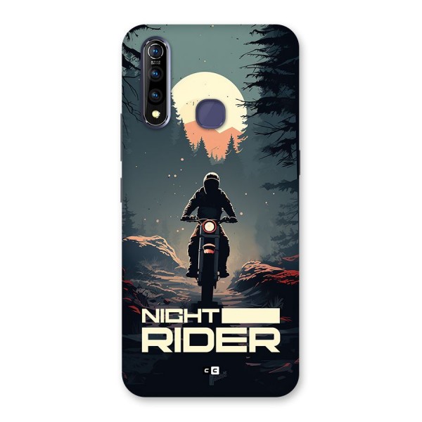 Night Rider Back Case for Vivo Z1 Pro