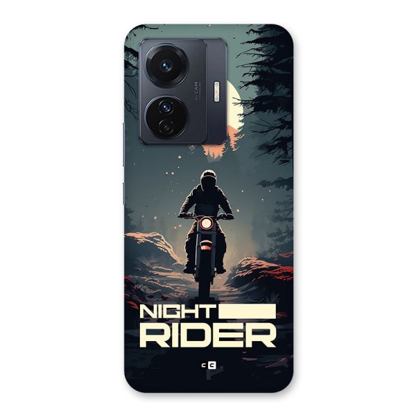 Night Rider Back Case for Vivo iQOO Z6 Pro