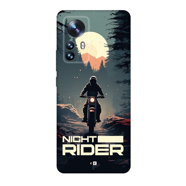 Night Rider Back Case for Xiaomi 12 Pro