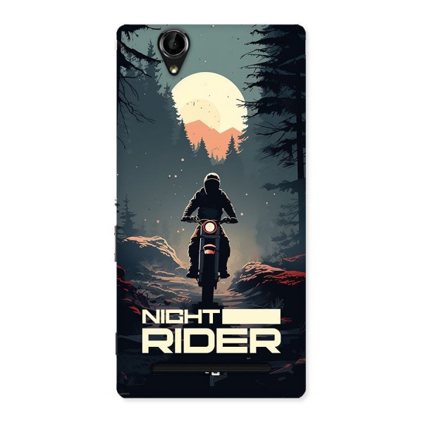 Night Rider Back Case for Xperia T2