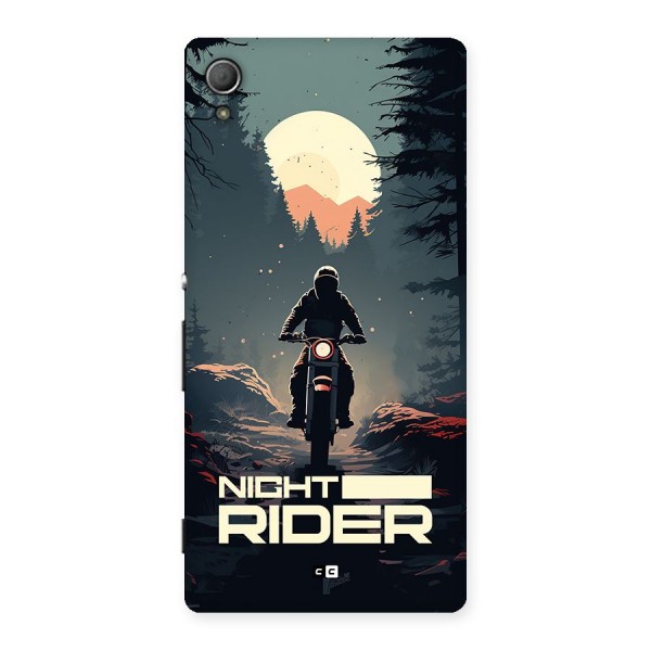 Night Rider Back Case for Xperia Z4