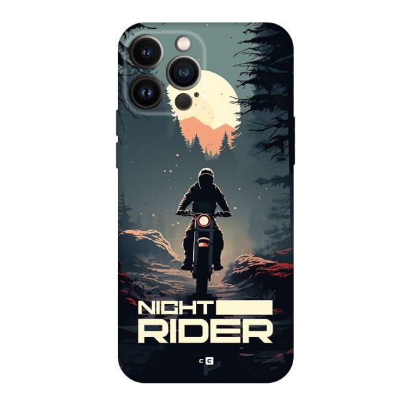 Night Rider Back Case for iPhone 13 Pro Max