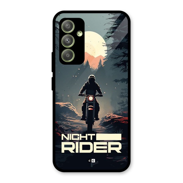 Night Rider Glass Back Case for Galaxy A54