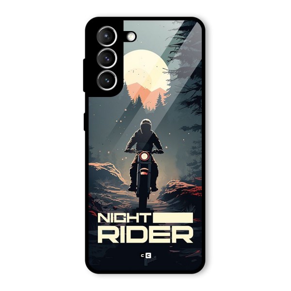 Night Rider Glass Back Case for Galaxy S21 5G