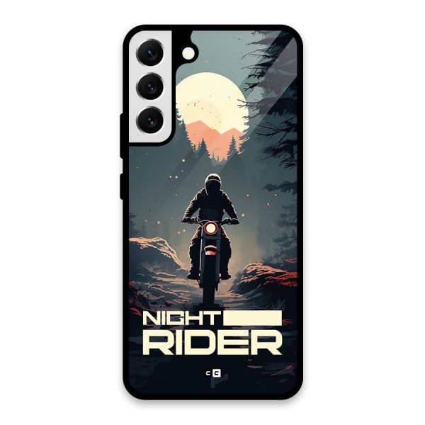 Night Rider Glass Back Case for Galaxy S22 Plus 5G