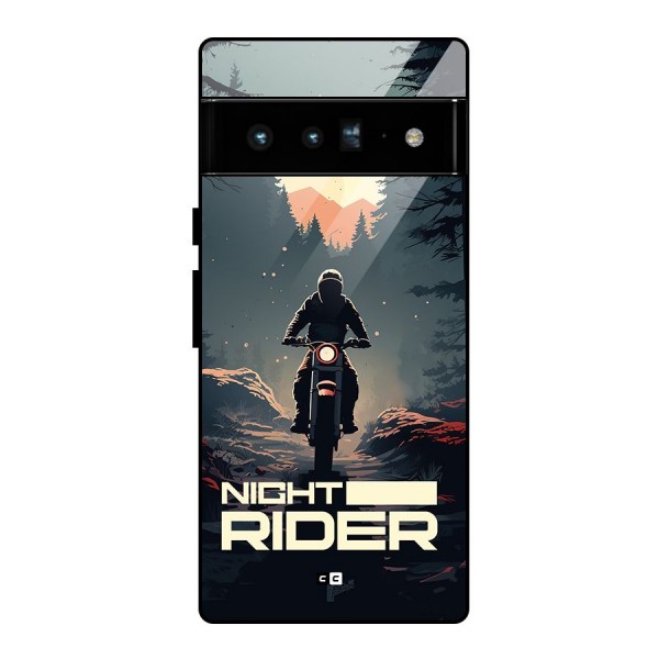 Night Rider Glass Back Case for Google Pixel 6 Pro