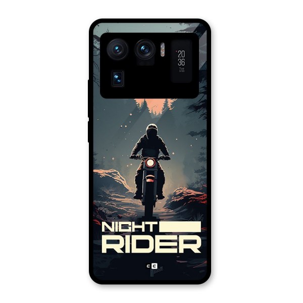 Night Rider Glass Back Case for Mi 11 Ultra