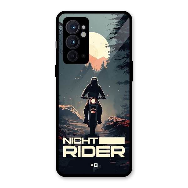 Night Rider Glass Back Case for OnePlus 9RT 5G