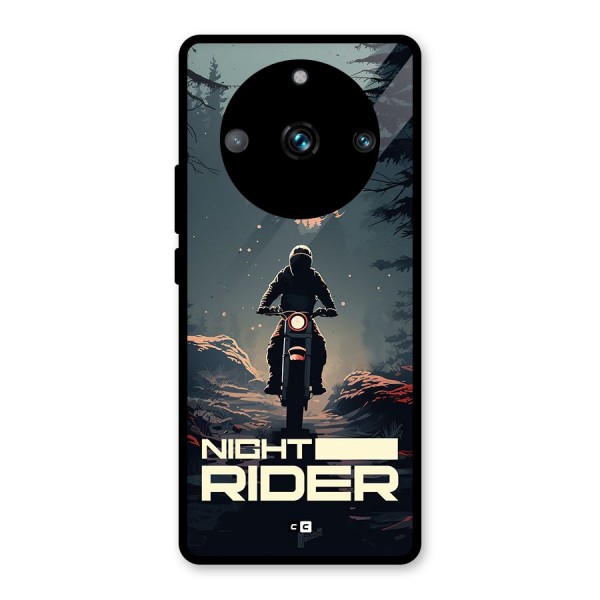 Night Rider Glass Back Case for Realme 11 Pro