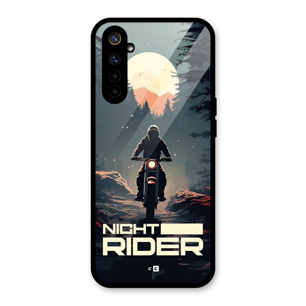 Night Rider Glass Back Case for Realme 6