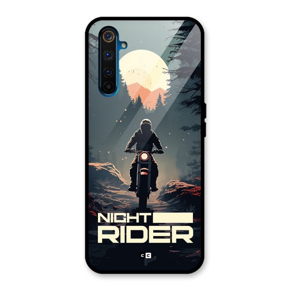 Night Rider Glass Back Case for Realme 6 Pro