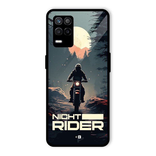 Night Rider Glass Back Case for Realme 8 5G