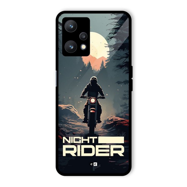 Night Rider Glass Back Case for Realme 9 Pro 5G