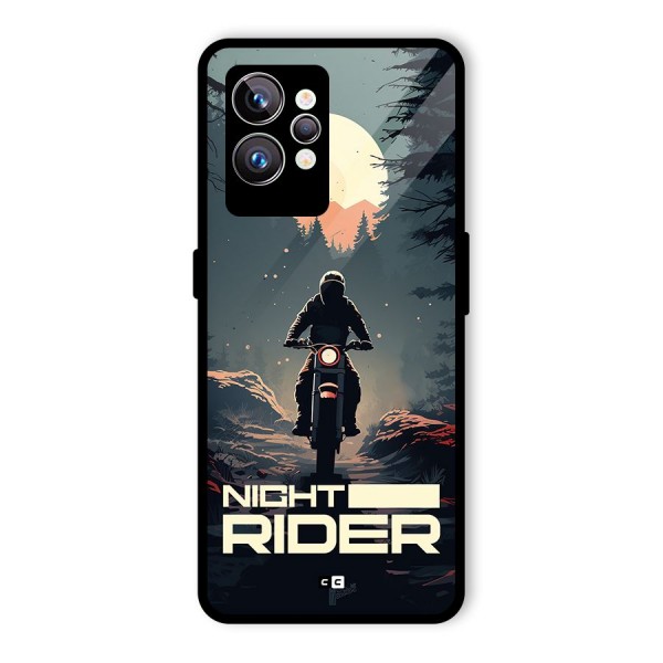 Night Rider Glass Back Case for Realme GT2 Pro