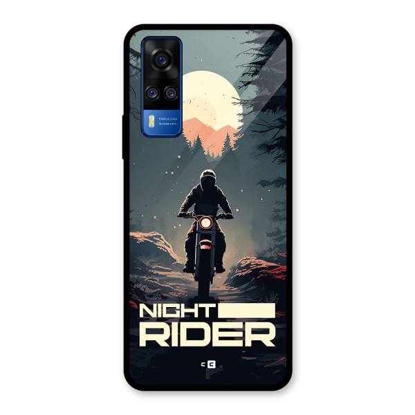 Night Rider Glass Back Case for Vivo Y51