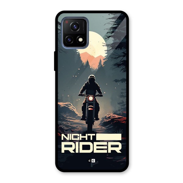 Night Rider Glass Back Case for Vivo Y72 5G