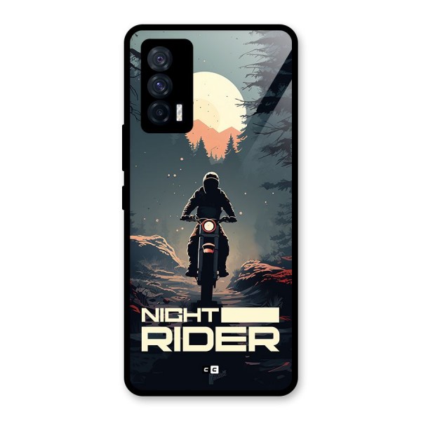 Night Rider Glass Back Case for Vivo iQOO 7 5G