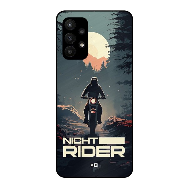 Night Rider Metal Back Case for Galaxy A23