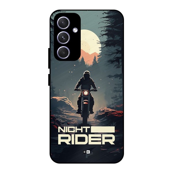 Night Rider Metal Back Case for Galaxy A54