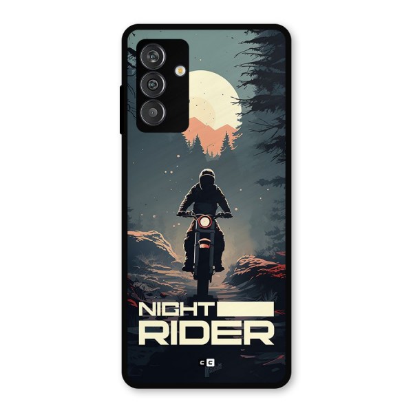 Night Rider Metal Back Case for Galaxy F13