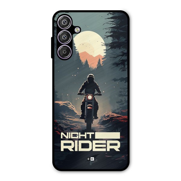 Night Rider Metal Back Case for Galaxy F15