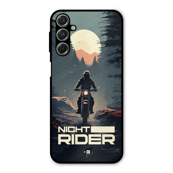 Night Rider Metal Back Case for Galaxy F34