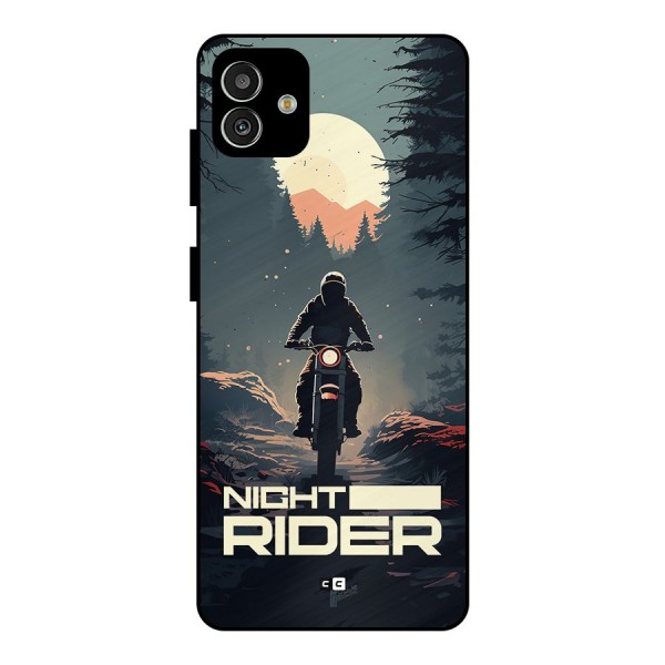 Night Rider Metal Back Case for Galaxy M13 5G