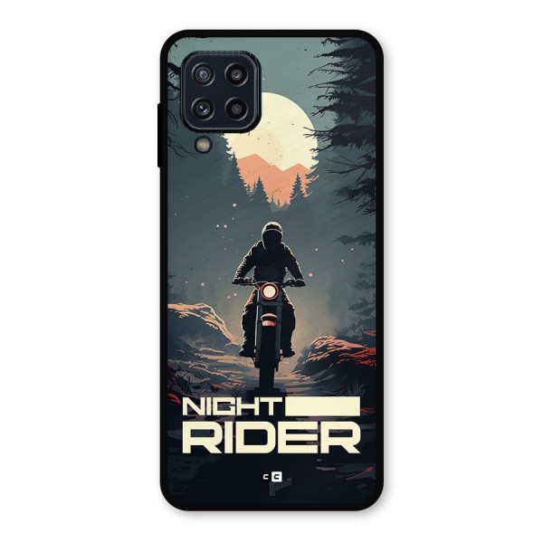 Night Rider Metal Back Case for Galaxy M32