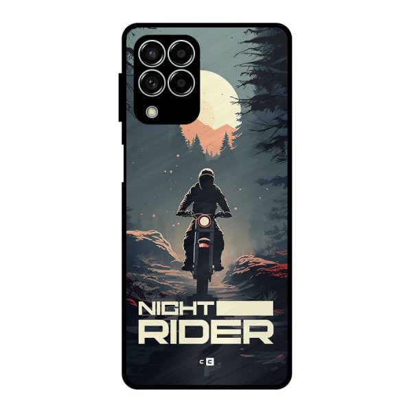 Night Rider Metal Back Case for Galaxy M33