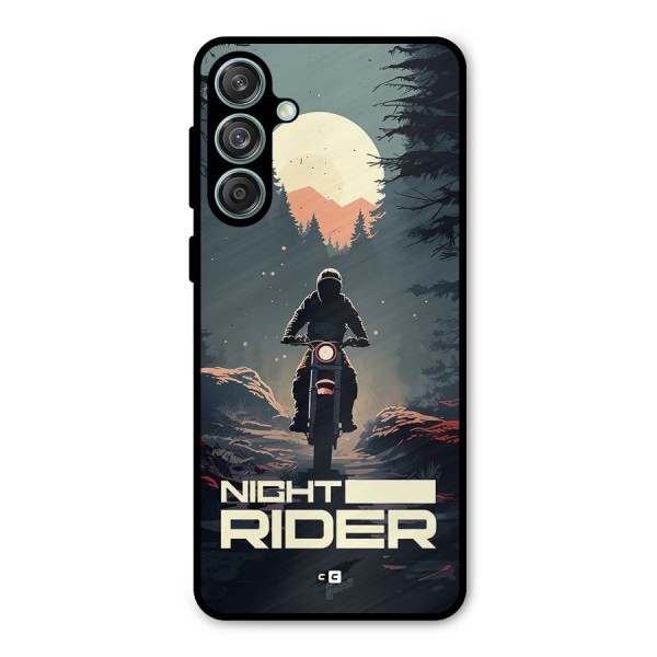 Night Rider Metal Back Case for Galaxy M55 5G