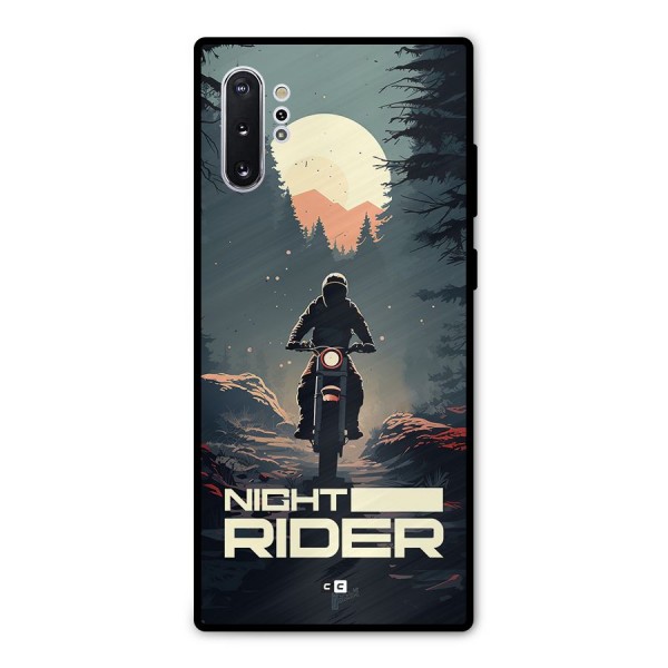 Night Rider Metal Back Case for Galaxy Note 10 Plus