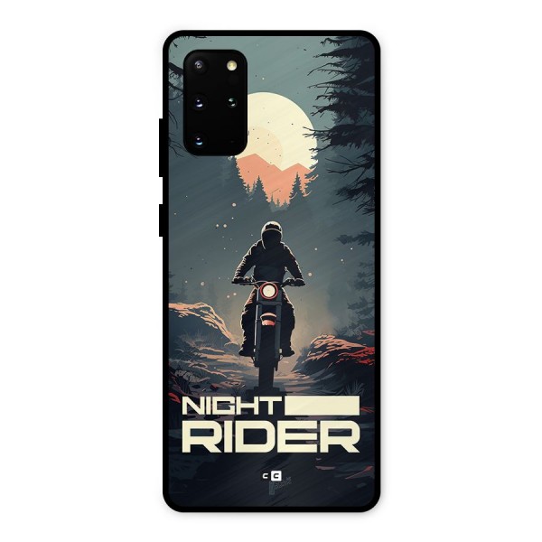 Night Rider Metal Back Case for Galaxy S20 Plus