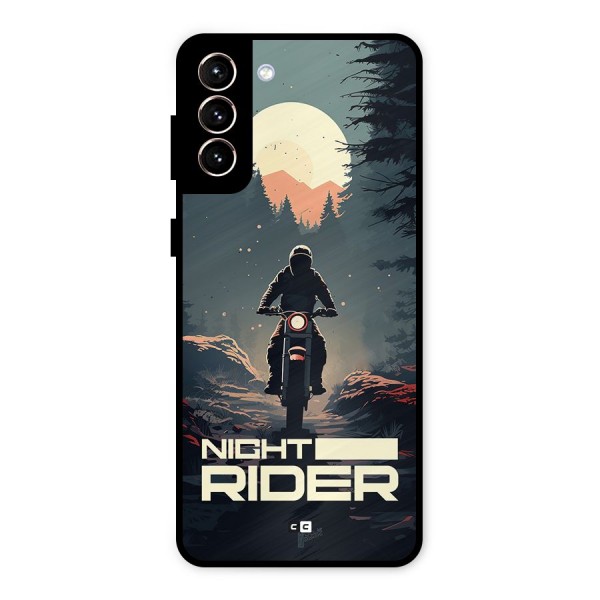 Night Rider Metal Back Case for Galaxy S21 Plus