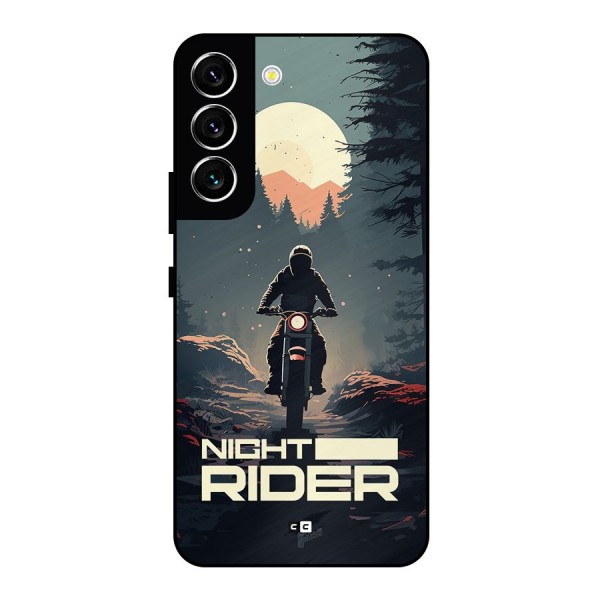 Night Rider Metal Back Case for Galaxy S22 5G