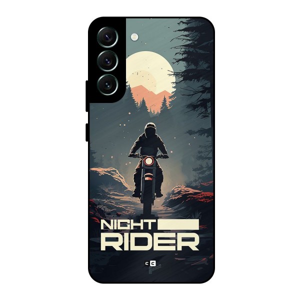 Night Rider Metal Back Case for Galaxy S22 Plus 5G